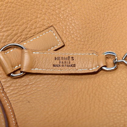 Hermes Taurillon Clemence Sac Trim II 35 Naturel Sable 6 of 10