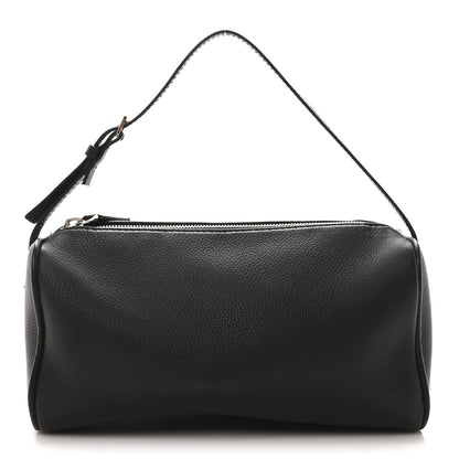 The Row Grained Calfskin 90's Bag Black 1 of 9