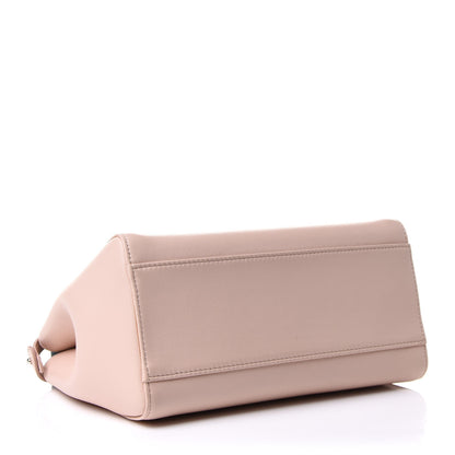 Fendi Nappa Colorblock Mini Peekaboo Iconic Satchel Soap Amazzonia Opal 4 of 9