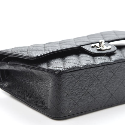 Chanel Caviar Quilted Medium Double Flap Black 5 of 9