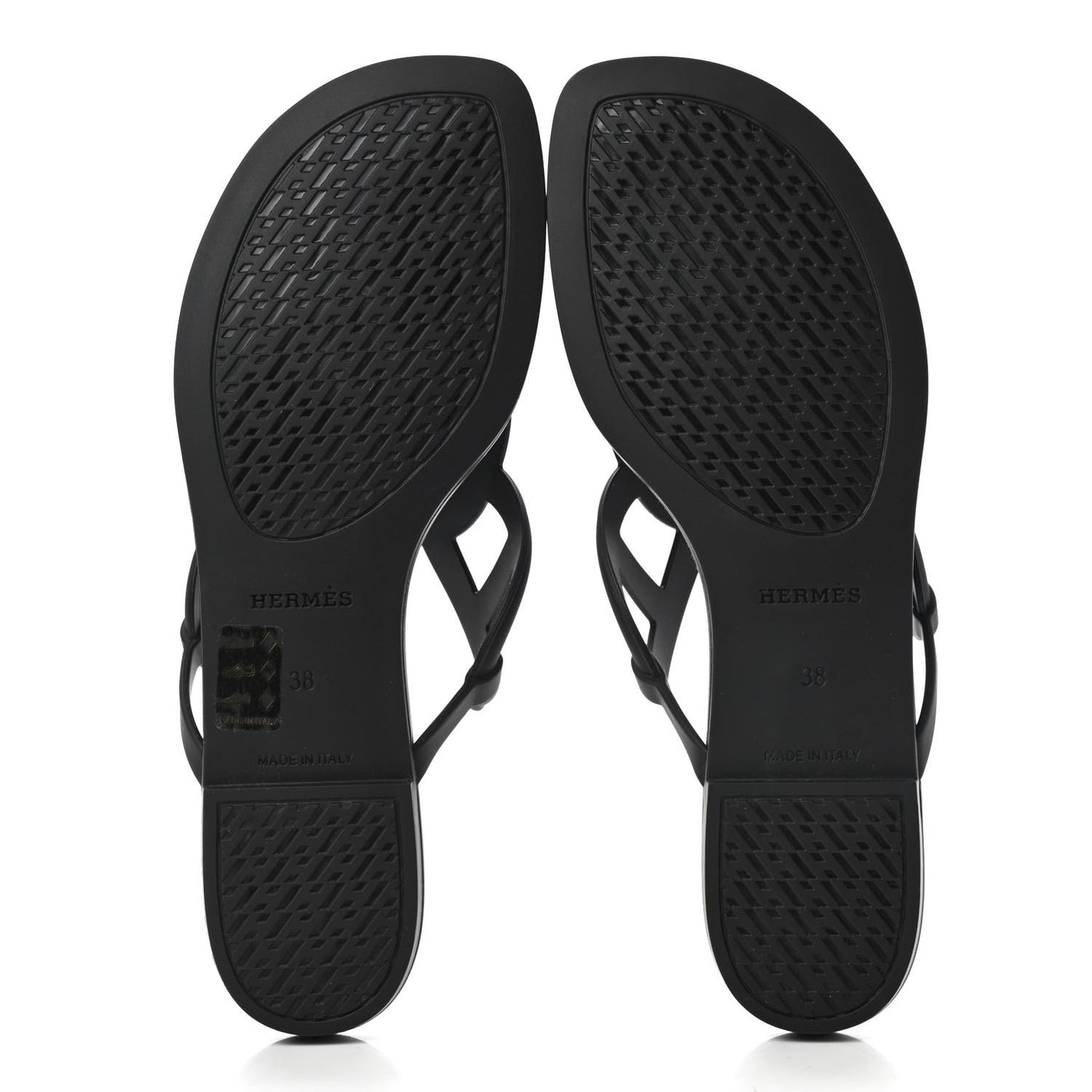 Rubber Womens Egerie Sandals 38 Black