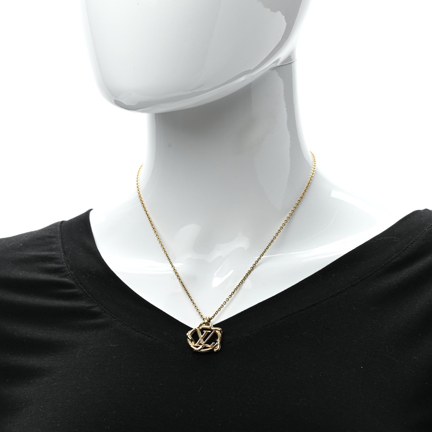 Louis Vuitton Metal Garden Louise Necklace 2 of 7