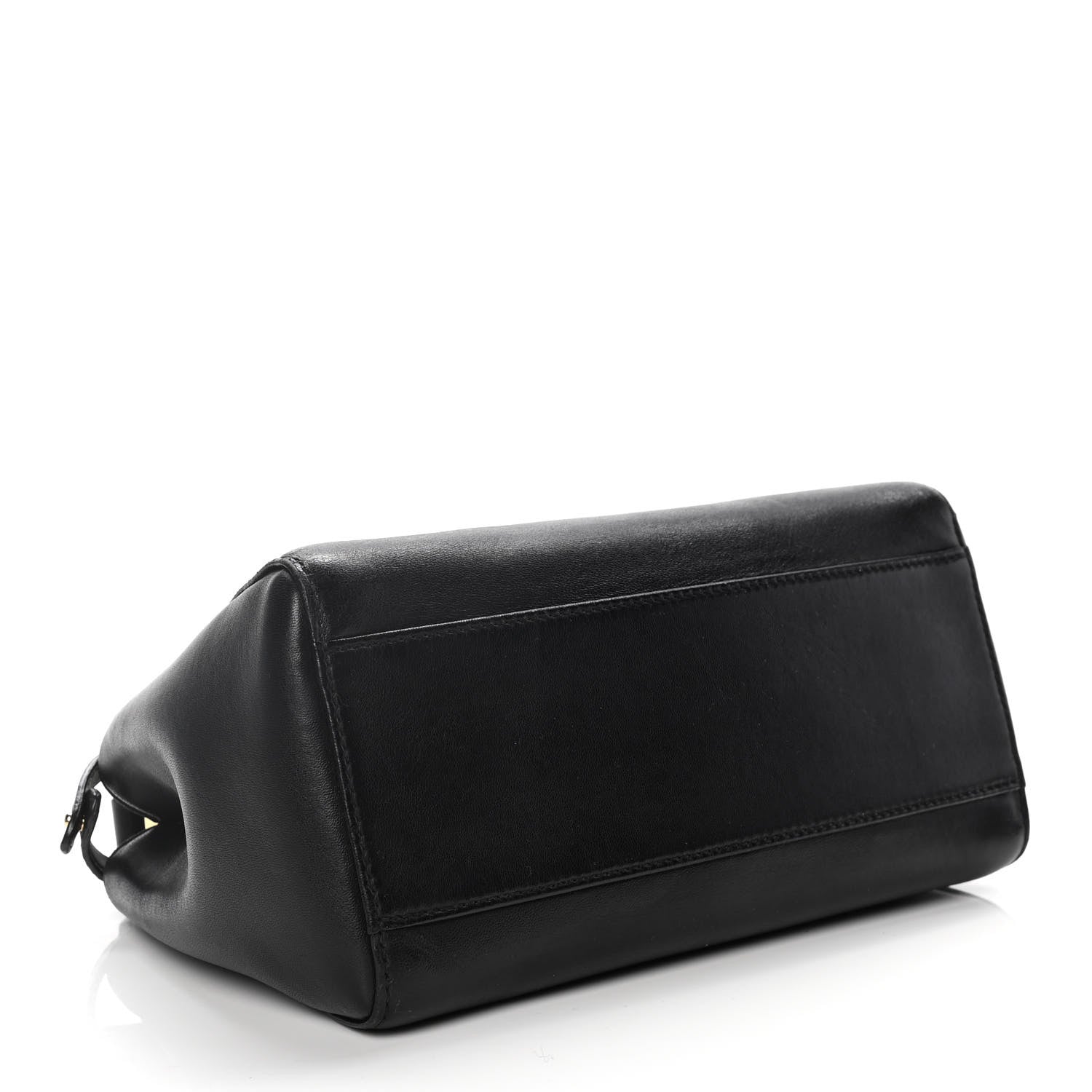 Fendi Nappa Mini Peekaboo Iconic Satchel Black 4 of 14
