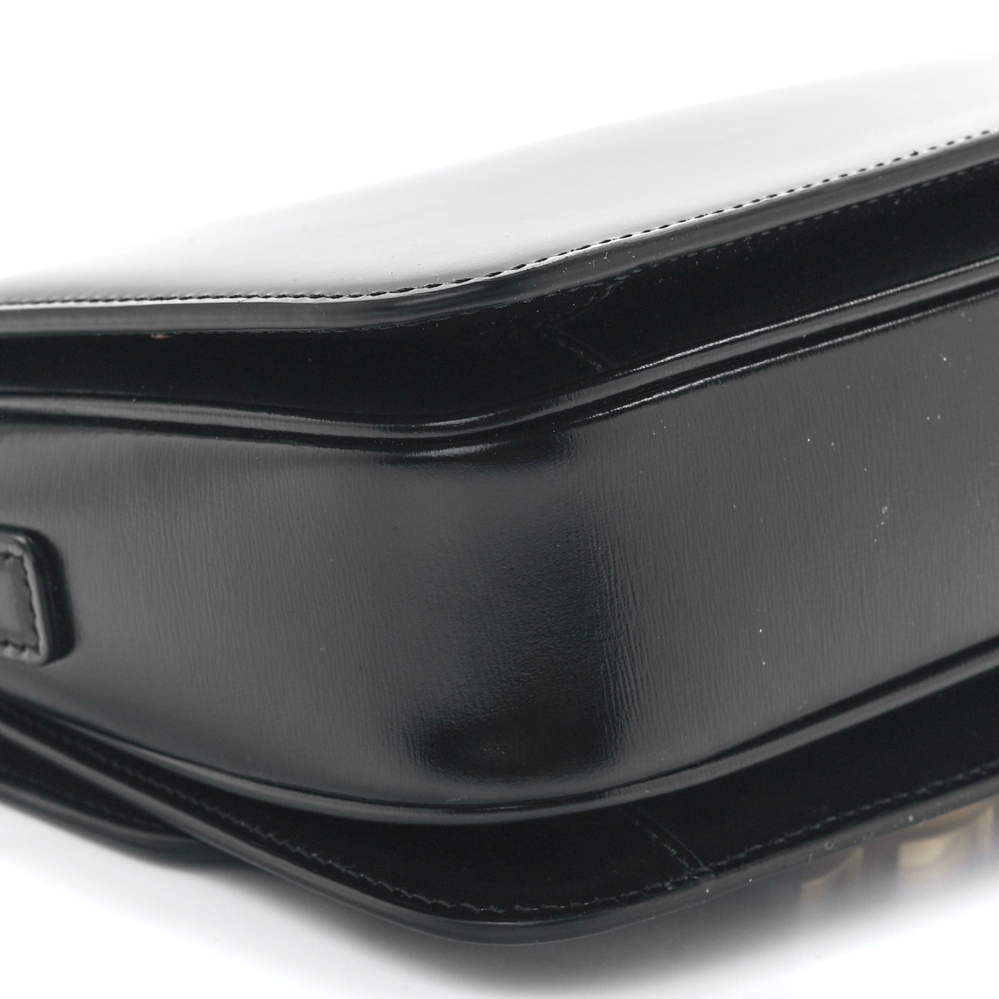 Shiny Calfskin Teen Triomphe Black