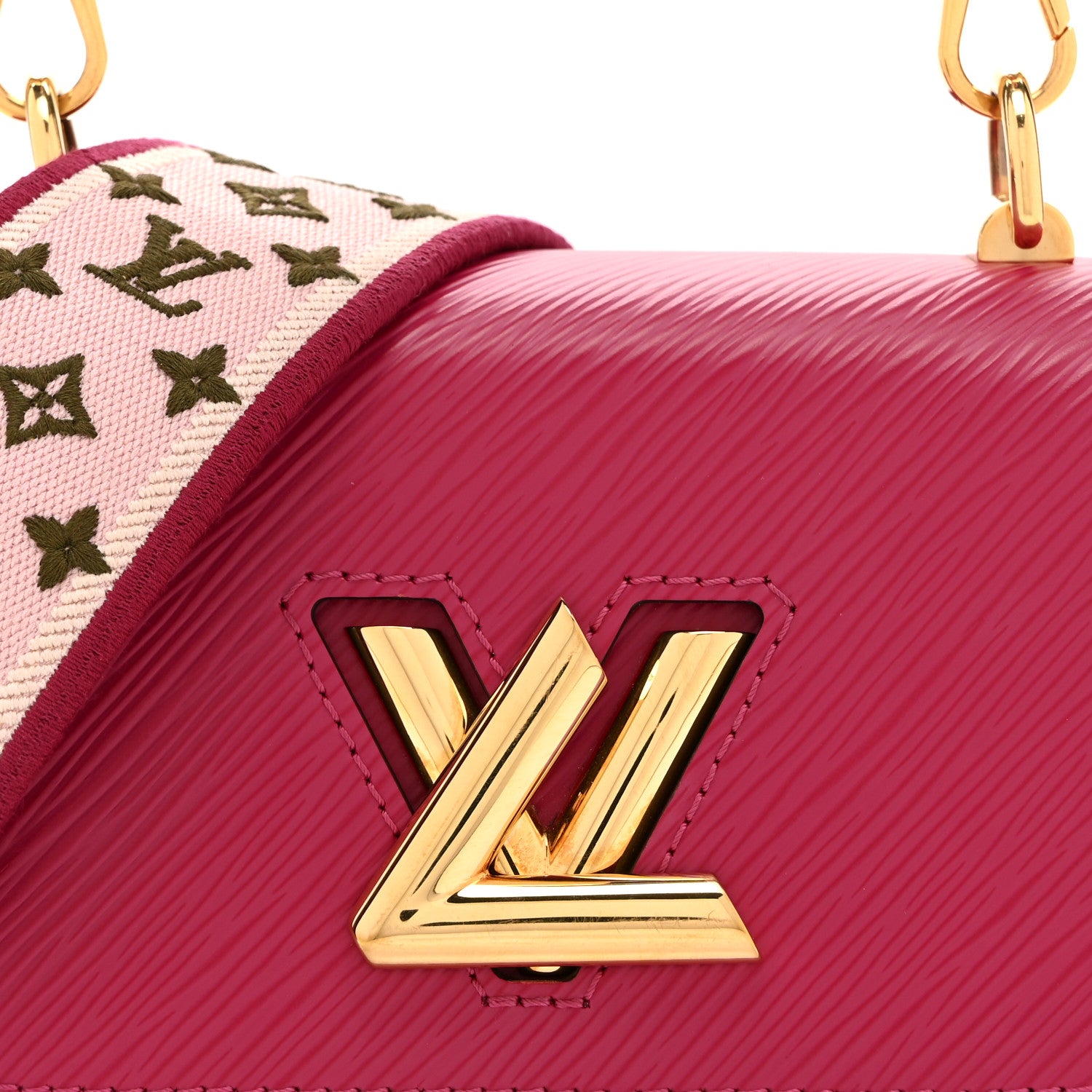 Louis Vuitton Epi Twist Shoulder Bag Mini Agathe Rose Pink 9 of 11