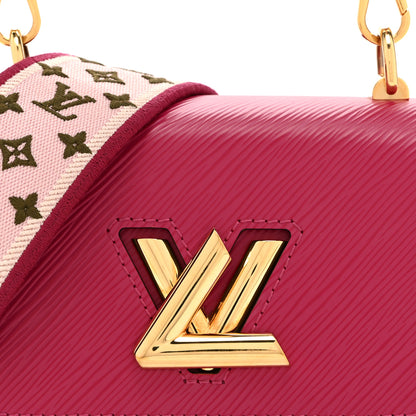 Louis Vuitton Epi Twist Shoulder Bag Mini Agathe Rose Pink 9 of 11
