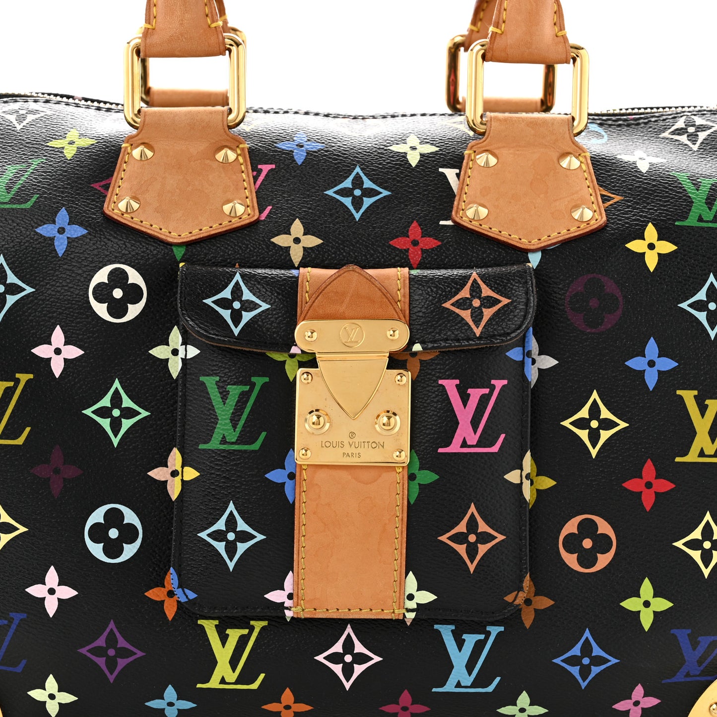 Monogram Multicolor Speedy 30 Black