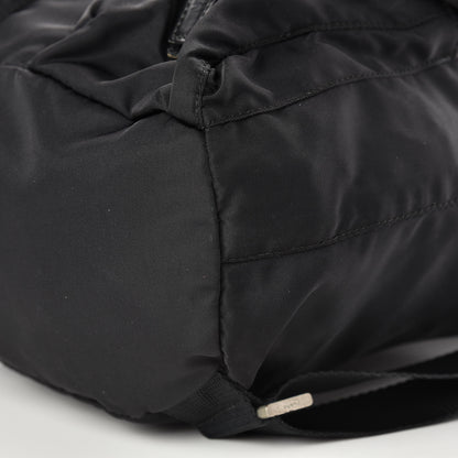 Prada Tessuto Nylon Vela Small Backpack Black 9 of 9