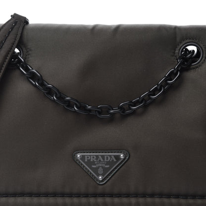 Prada Nylon Tessuto Chain Shoulder Bag Mimetico 11 of 11