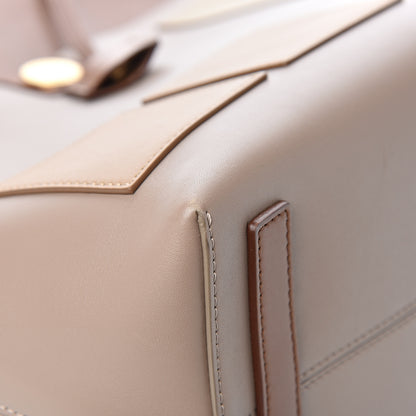 Burberry Calfskin Medium Society Top Handle Bag Brown 6 of 12