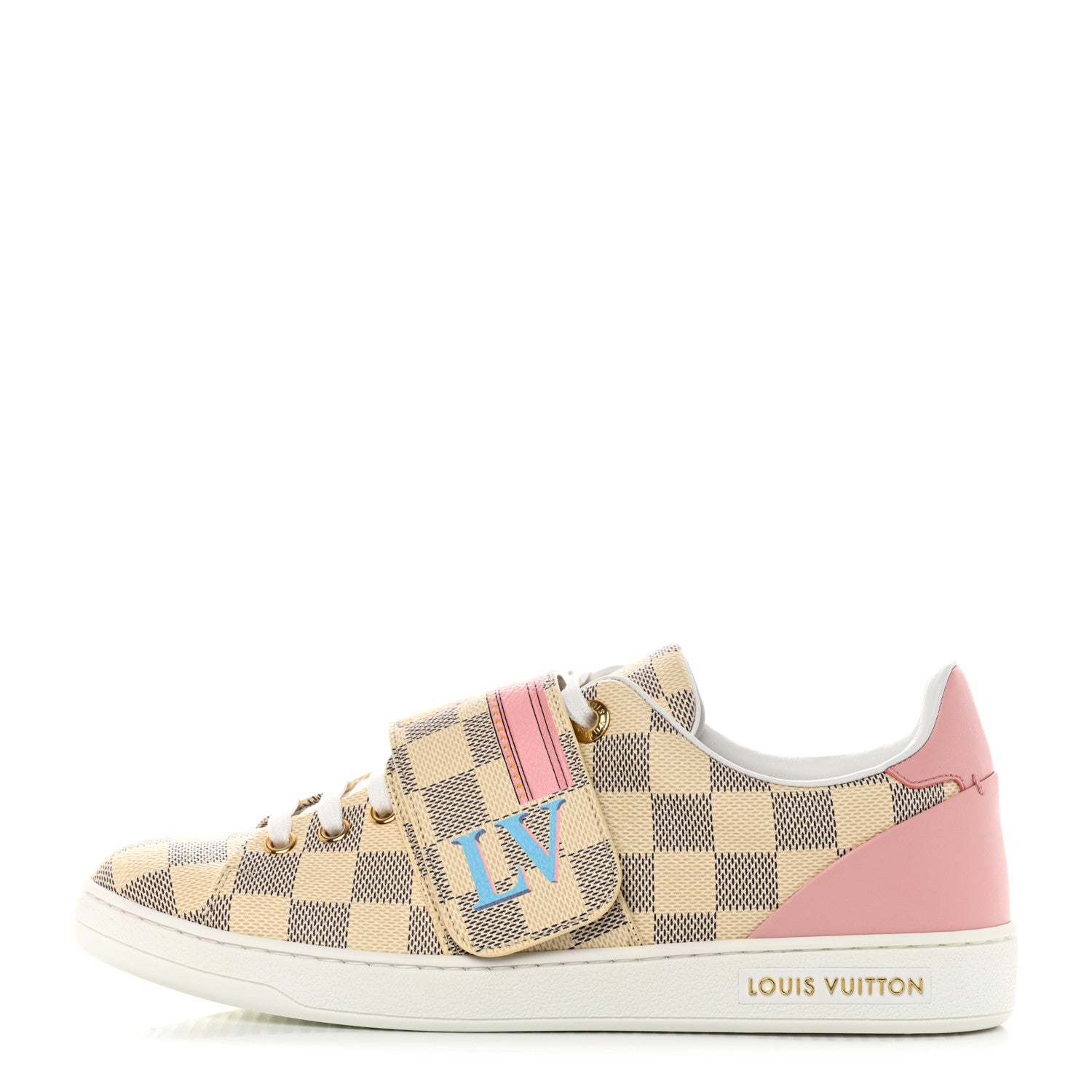 Louis Vuitton Damier Azur Summer Trunks Frontrow Sneaker 38 1 of 10
