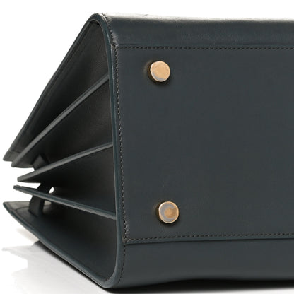 Saint Laurent Calfskin Small Sac De Jour Dark Green 9 of 10