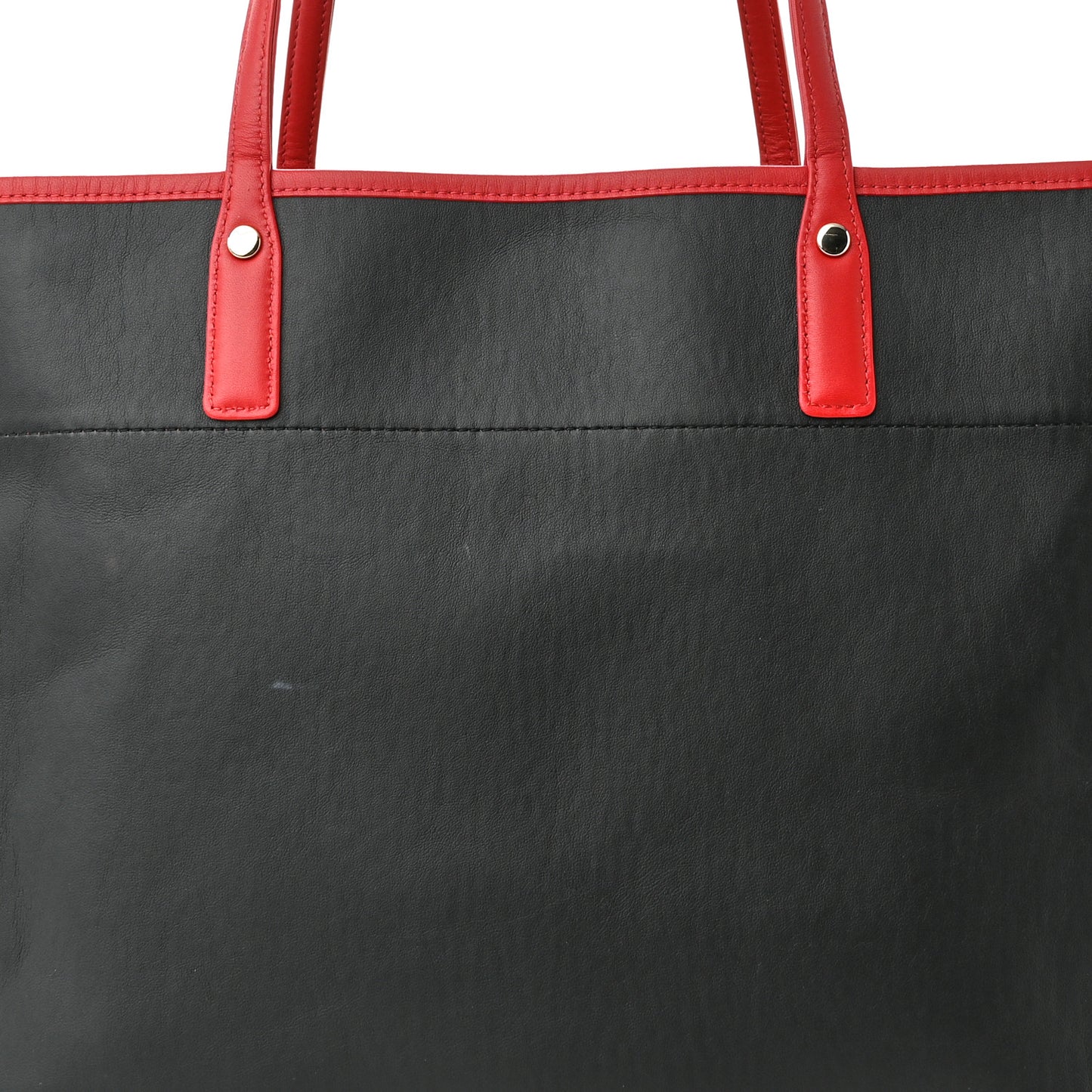 Visetos Shopper Tote Beige Red