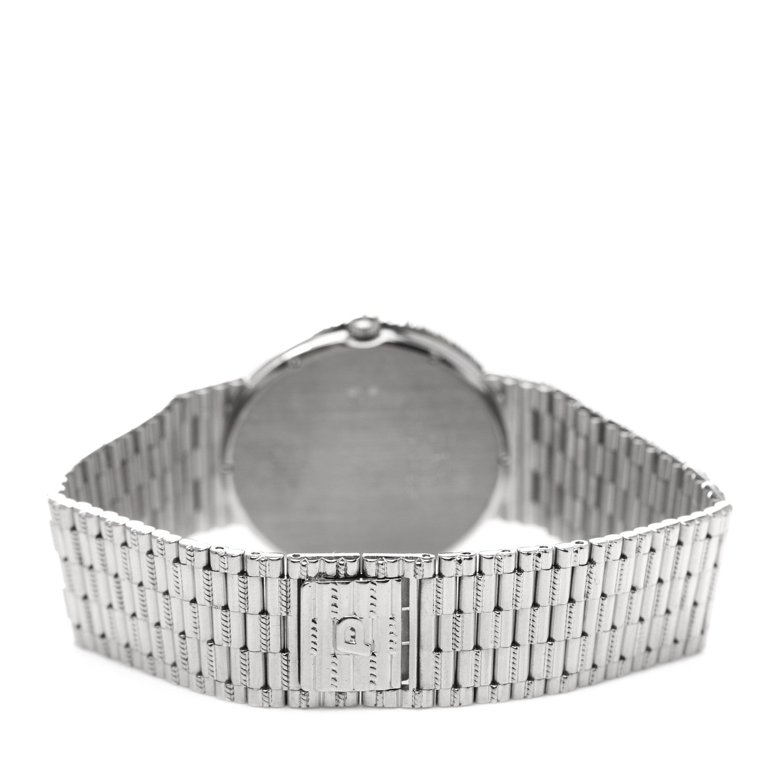 Piaget 18K White Gold Diamond Bezel 32mm Mecanique Manual Winding Watch 5 of 8