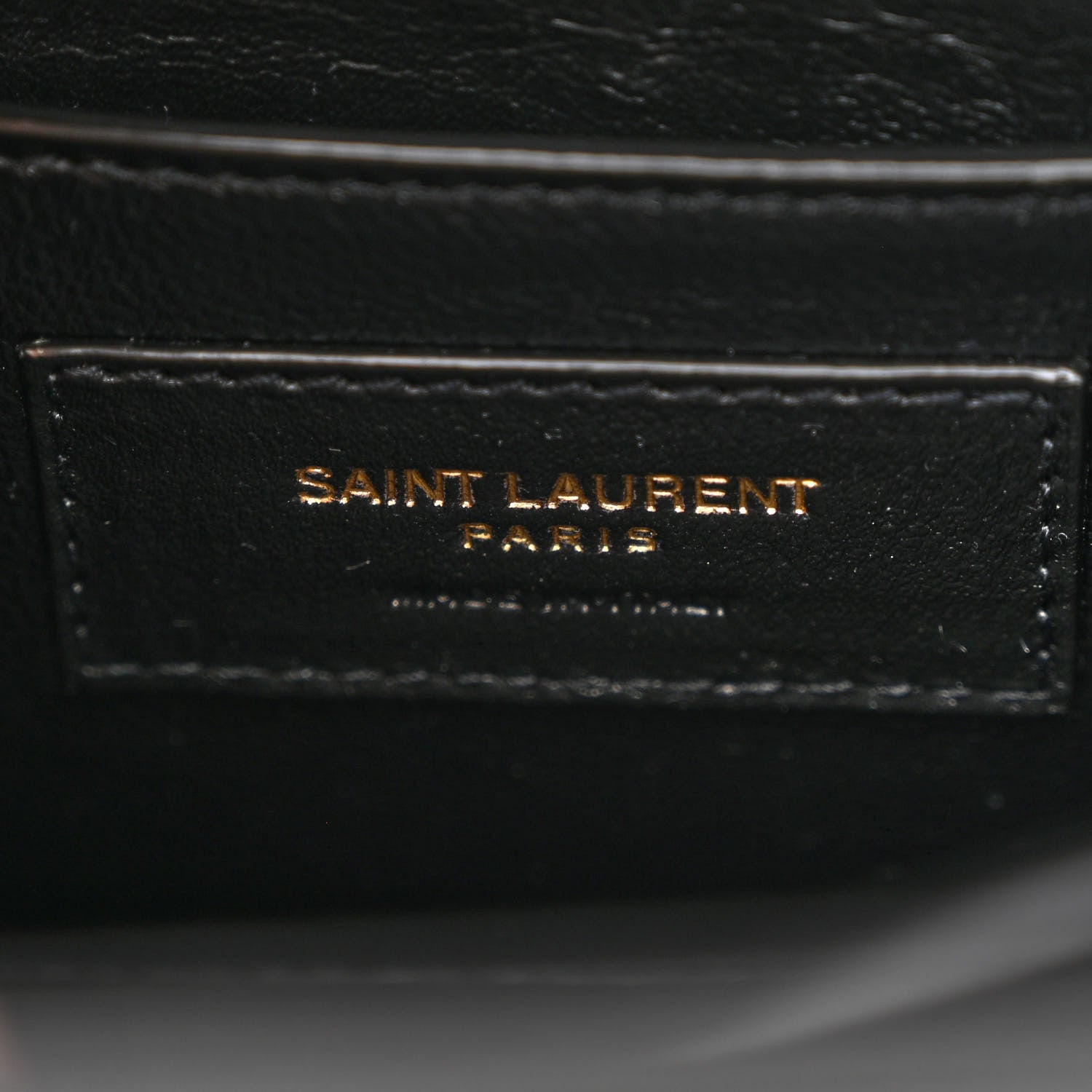 Saint Laurent Calfskin Mini Classic Monogram Cassandra Top Handle Black 6 of 12