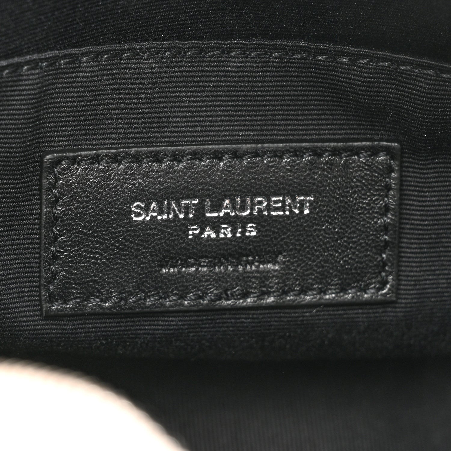 Saint Laurent Calfskin Matelasse Monogram Lou Belt Bag Marble Pink 5 of 9