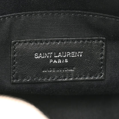 Saint Laurent Calfskin Matelasse Monogram Lou Belt Bag Marble Pink 5 of 9