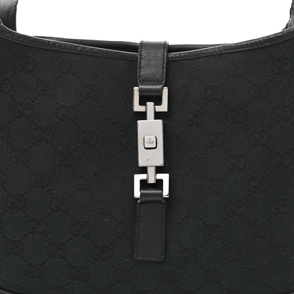 Gucci Monogram Jackie O Hobo Black 9 of 15
