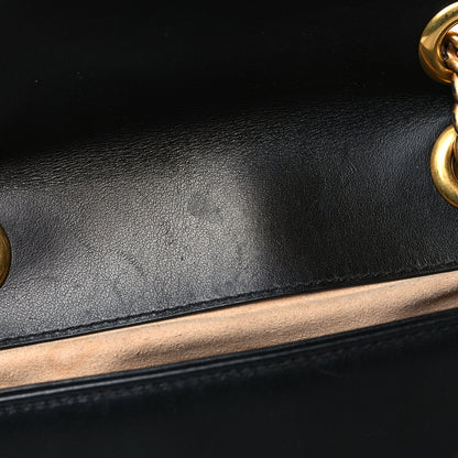 Gucci Calfskin Matelasse Mini GG Marmont Shoulder Bag Black 12 of 12