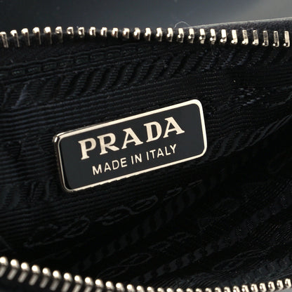 Prada Mesh Sequin Polka-Dot Tote Bag Black 7 of 12