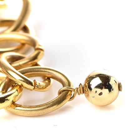 Chanel CC Chain Pendant Necklace Gold 6 of 7