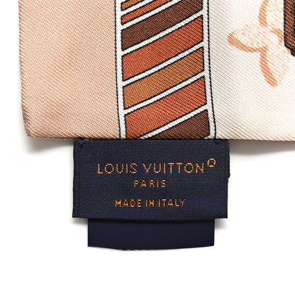 Louis Vuitton Silk Monogram Fall For You Bandeau Brown 3 of 7