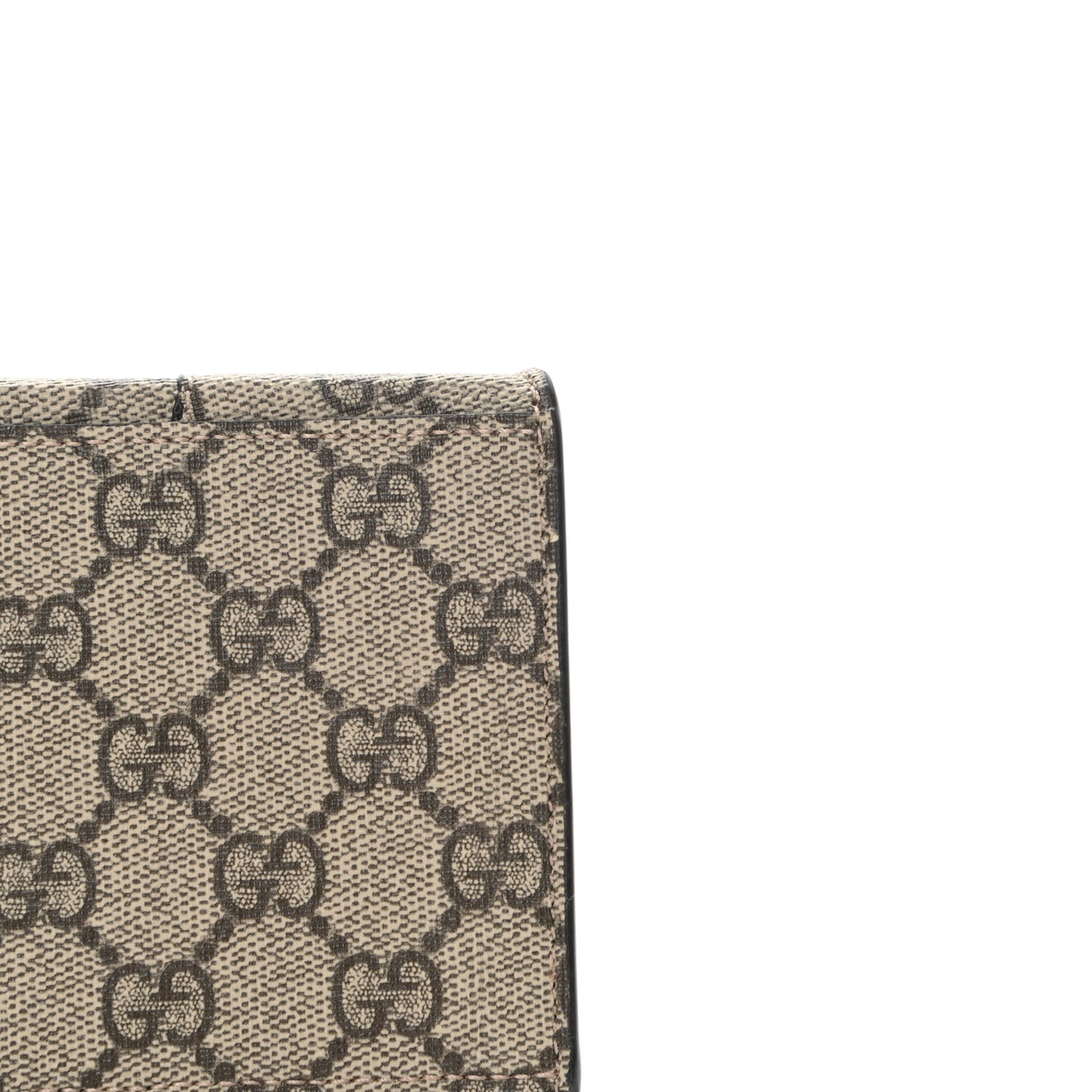 X GUCCI GG Supreme Monogram Small Hourglass Top Handle Bag Beige Ebony