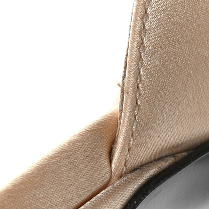 Saint Laurent Crepe Satin Blanco 60 Feathered Mule Sandals 36 Beige 10 of 11