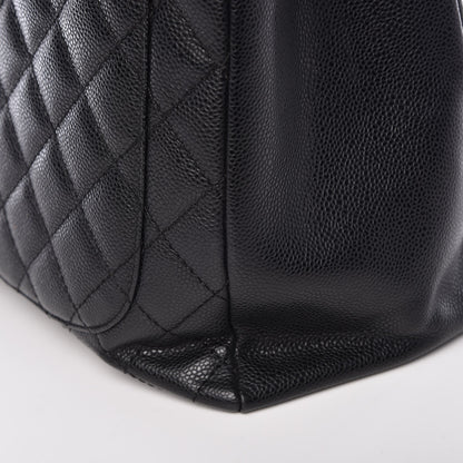 Chanel Caviar Quilted Grand Shopping Tote GST Black 12 of 12