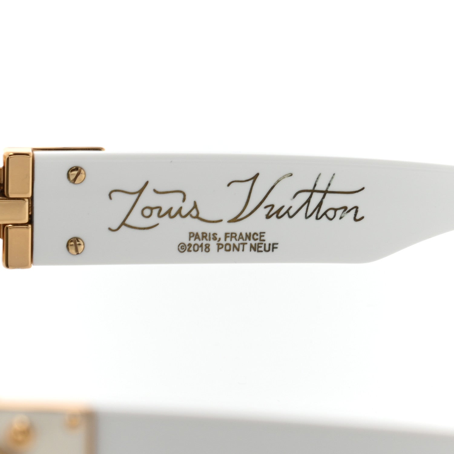 Louis Vuitton Acetate 1.1 Millionaires Z1166W Sunglasses White 6 of 7