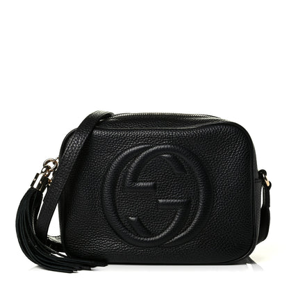 Gucci Pebbled Calfskin Small Soho Disco Bag Black 1 of 7