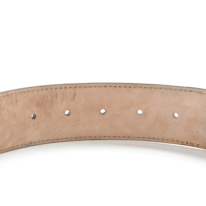 Gucci Canvas Web Interlocking G Belt 105 42 Dark Brown 5 of 6