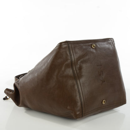 Saint Laurent Calfskin Large Downtown Olive 4 of 7
