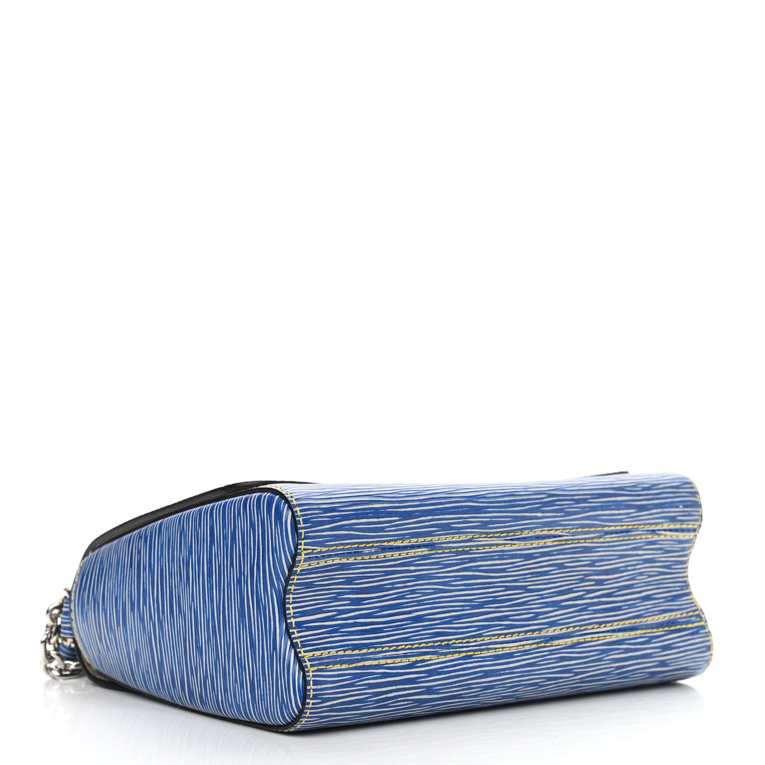 Louis Vuitton Epi Twist Shoulder Bag MM Denim Light 4 of 10