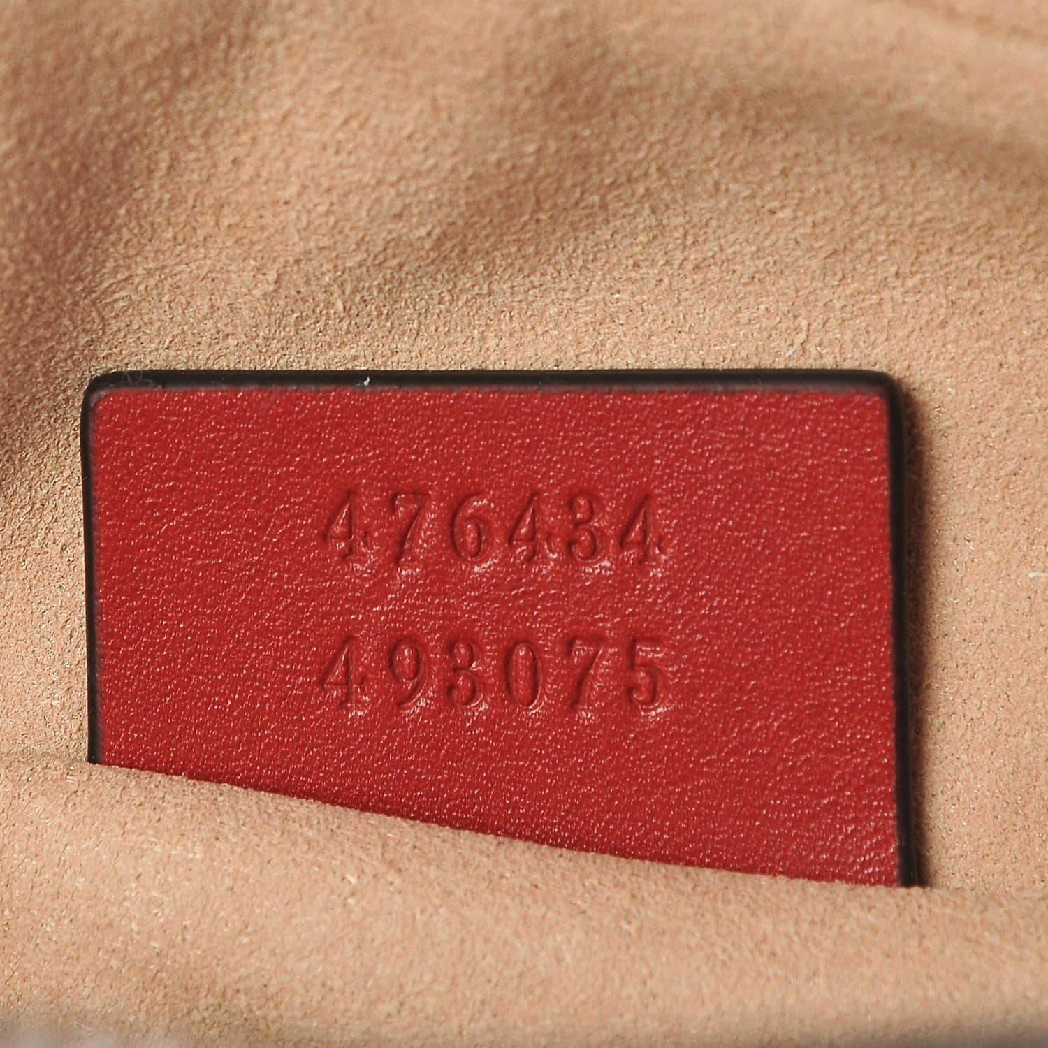 Gucci Calfskin Matelasse GG Marmont Belt Bag 85 34 Hibiscus Red 7 of 7
