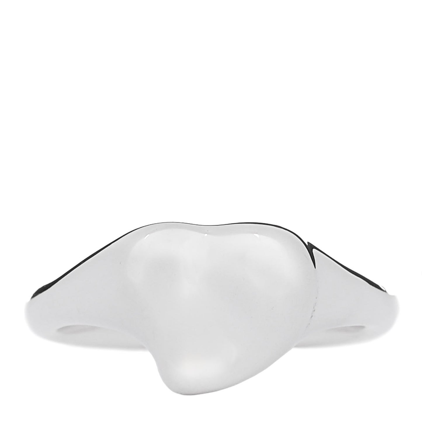Sterling Silver Elsa Peretti Full Heart Ring 56 7.5