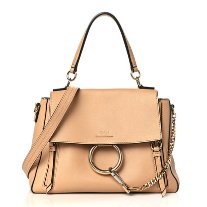 Chloe Calfskin Small Faye Day Shoulder Bag Blush Nude 1 of 9