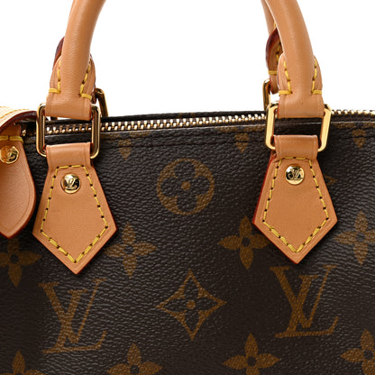 Louis Vuitton Monogram Nano Speedy Bandouliere 8 of 10