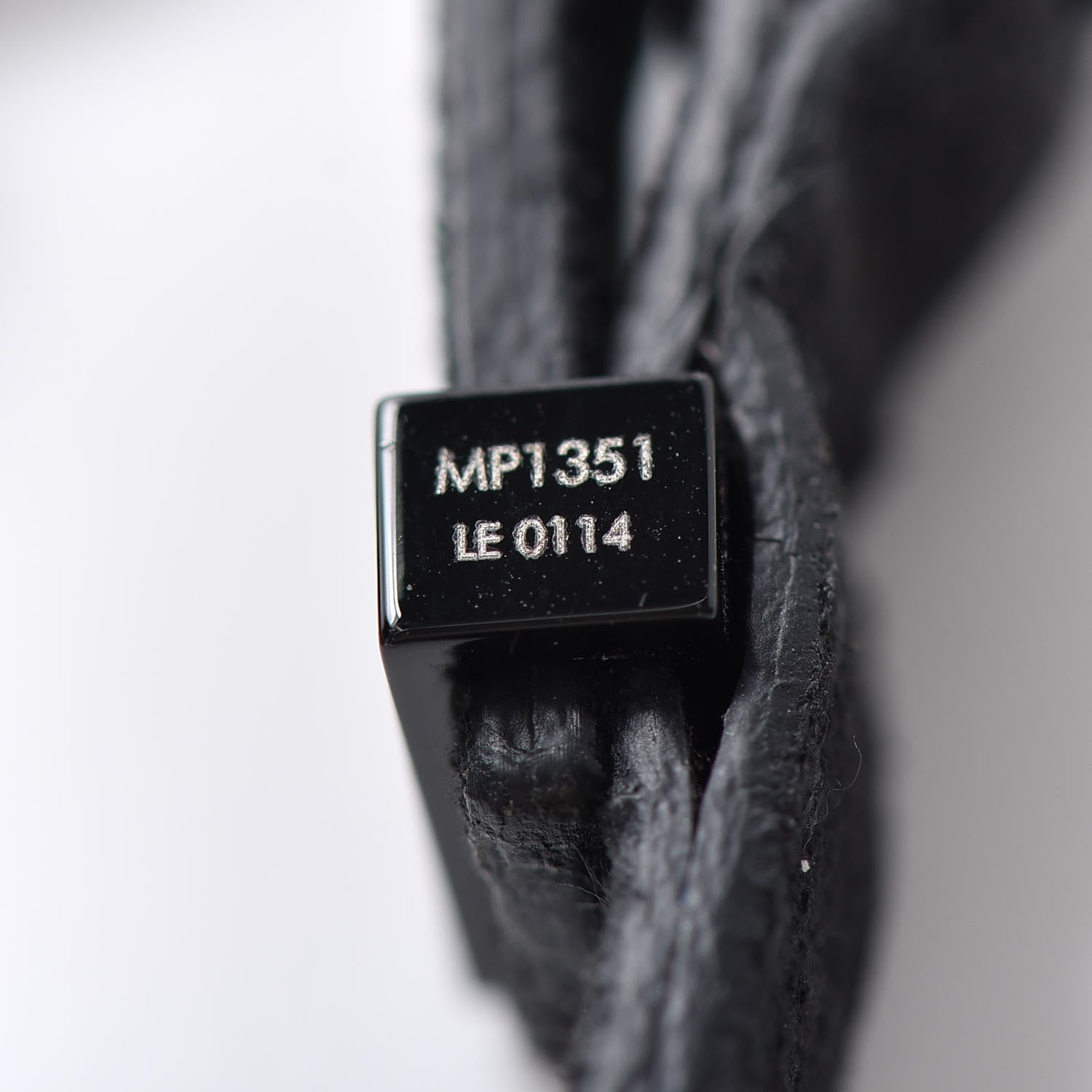 Louis Vuitton Metal Black As Knight Chain Necklace Black 7 of 7