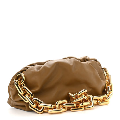 Bottega Veneta Calfskin The Pouch Chain Moutarde 3 of 10