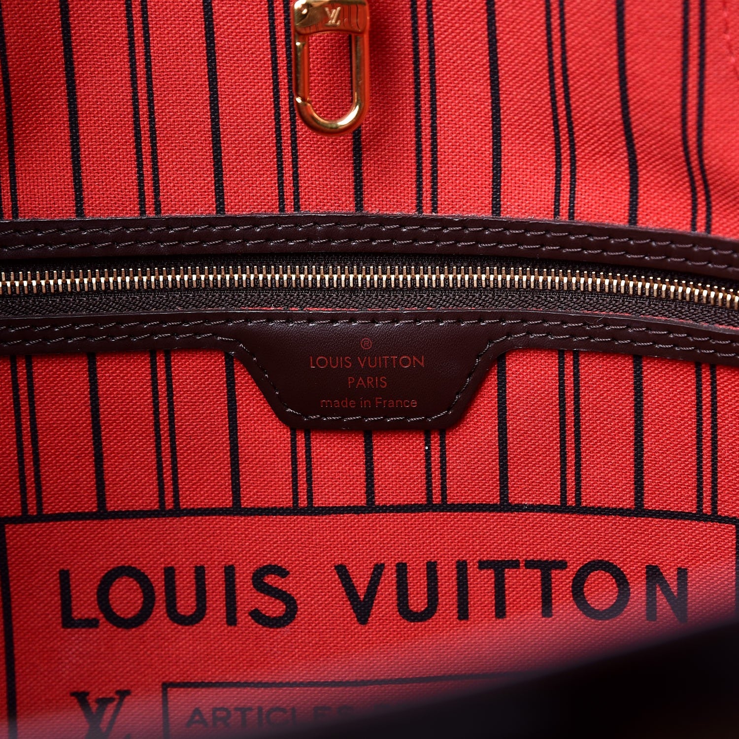 Louis Vuitton Damier Ebene Neo Neverfull MM 6 of 10
