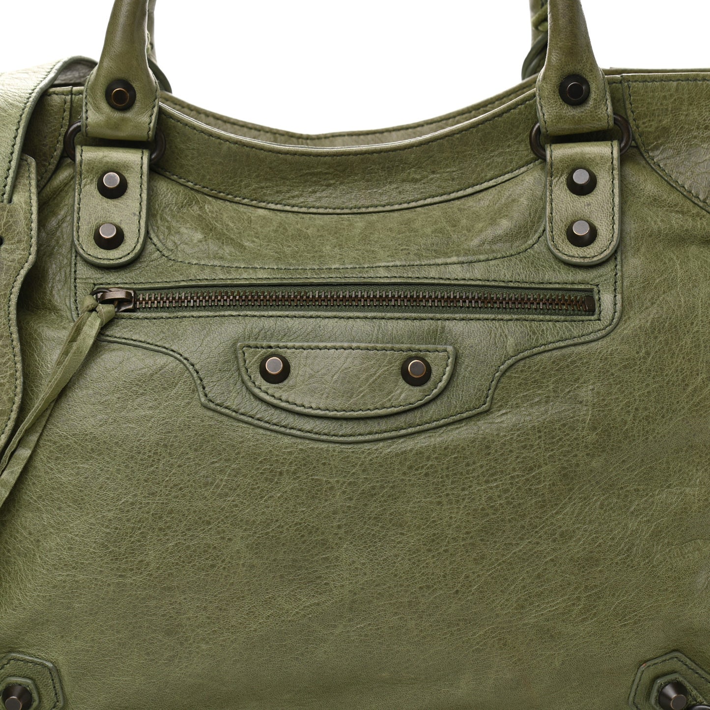 Agneau Classic Hardware Velo Vert Militaire
