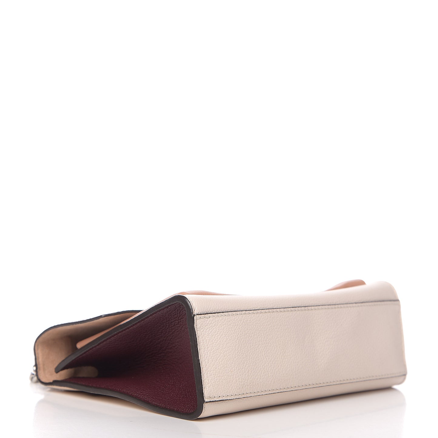 Soft Calfskin Mylockme Chain Bag BB Rose Silk Quartz Calla