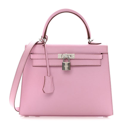 Hermes Epsom Kelly Sellier 25 Mauve Sylvestre 1 of 14