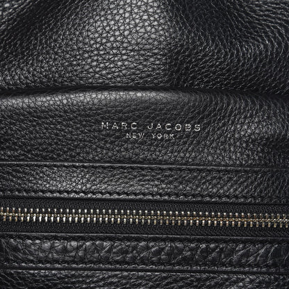 Marc Jacobs Pebbled Calfskin Biker Backpack Black 6 of 10