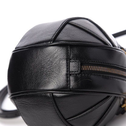 Gucci Piuma Lux Energy Mini Tifosa Basketball Shaped Shoulder Bag Black 9 of 9