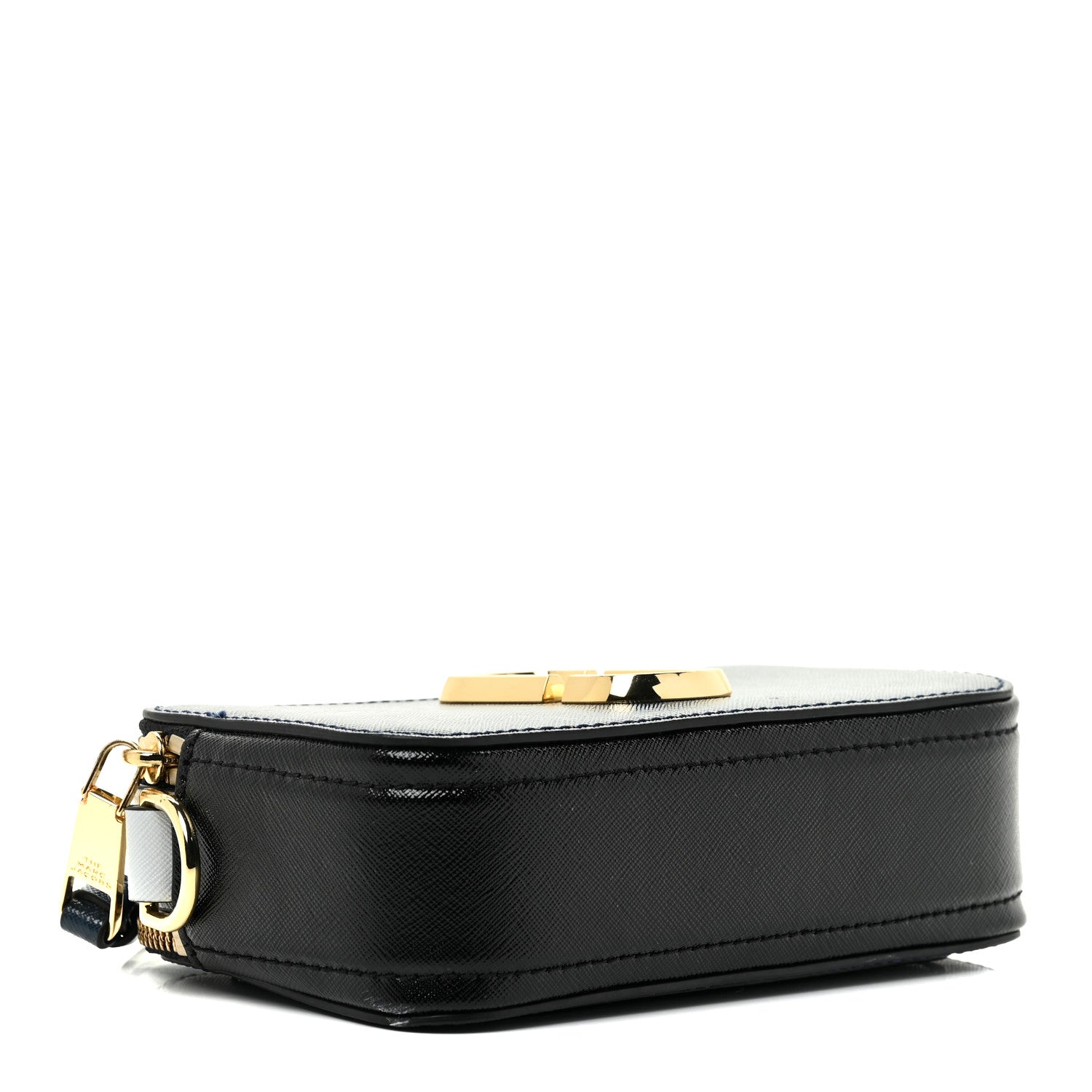 Marc Jacobs Saffiano Small Snapshot Camera Bag New Blue Sea Multicolor 4 of 19