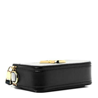 Marc Jacobs Saffiano Small Snapshot Camera Bag New Blue Sea Multicolor 4 of 19