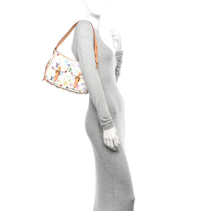 Louis Vuitton Monogram Multicolor Lodge PM White 2 of 10
