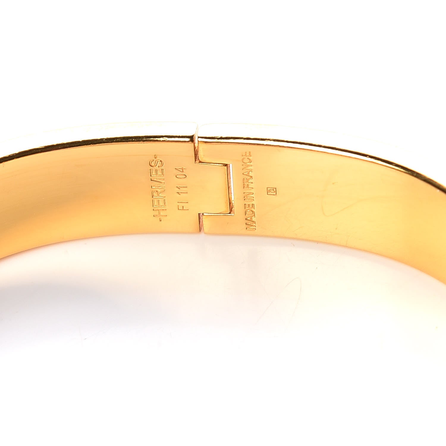 Hermes Enamel Narrow Clic Clac H Bracelet PM Black 5 of 6